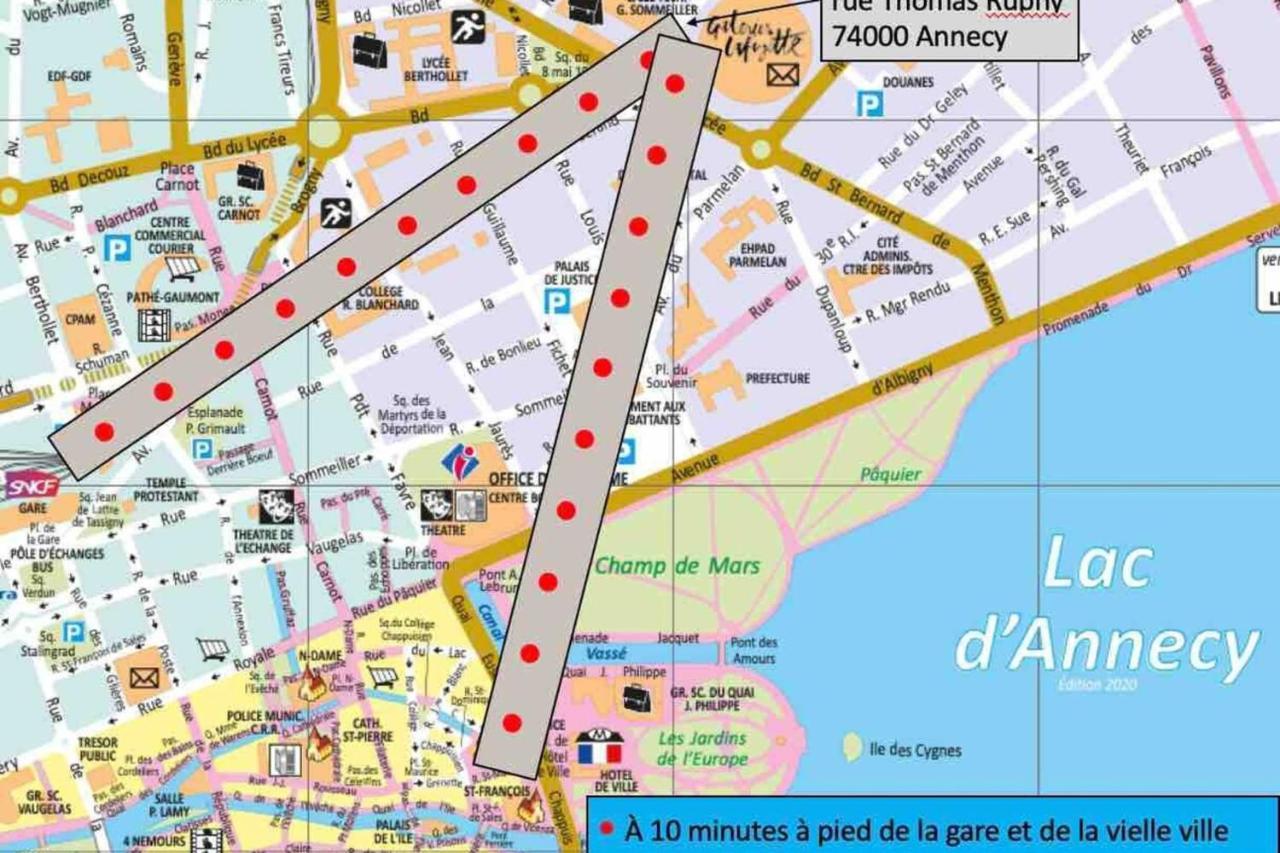 Annecy Center 2 Steps From The Lake Cozy And Renovated! 外观 照片
